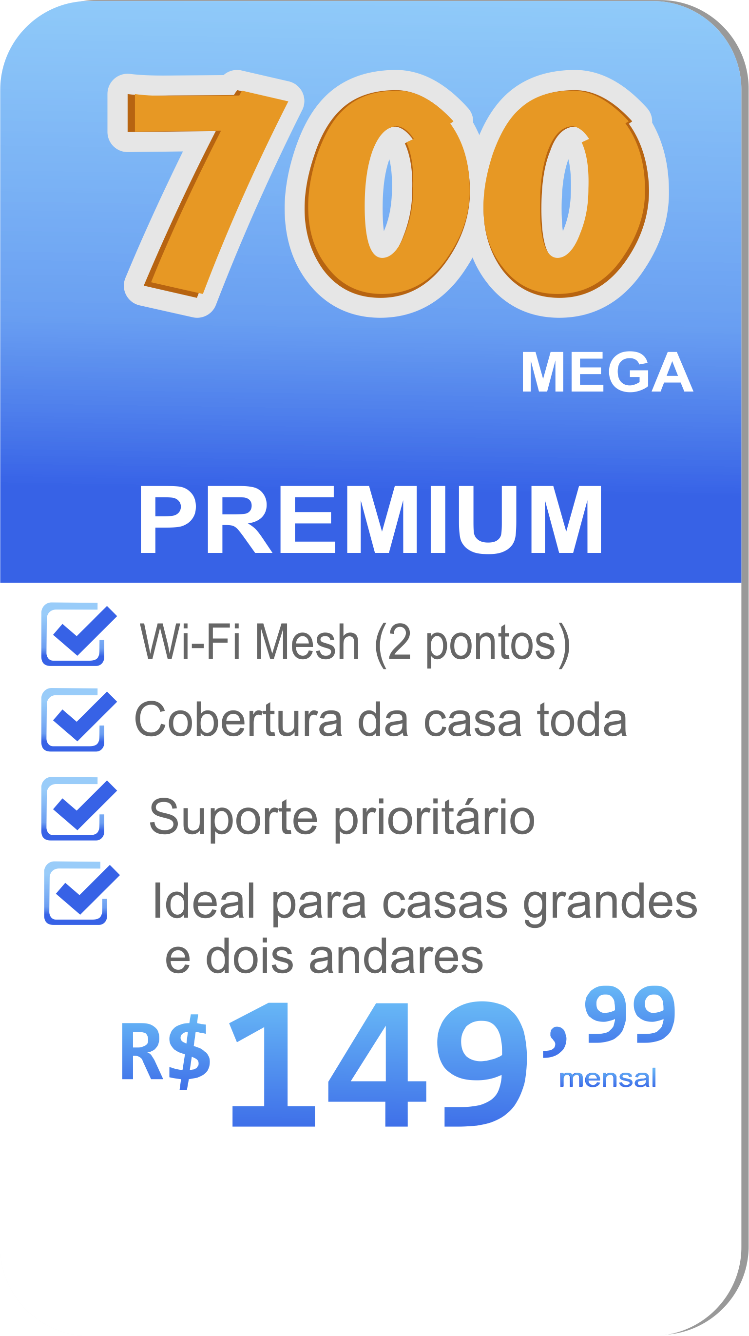 Plano 700 Mega